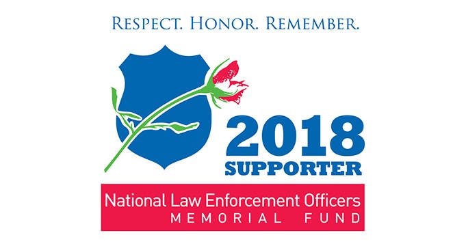 FREE 2018 NLEOMF Supporter Decal