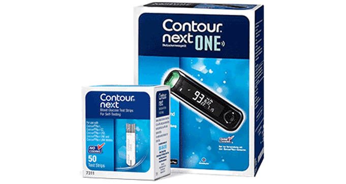 FREE Contour Next One Blood Glucose Meter Kit