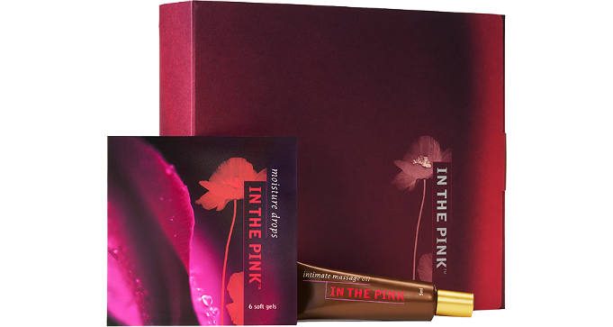 FREE Sample Pack of In the Pink Moisture Drops and Intimate Massage Oil