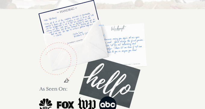 FREE Handwritten Cards from Handwrytten